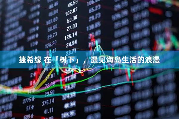 捷希缘 在「树下」，遇见海岛生活的浪漫